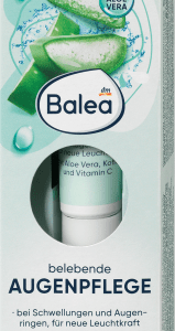 Augencreme Belebend, 15 ml | Réduit les cernes et les signes de fatigue | Extraits naturels de camélia | Balea