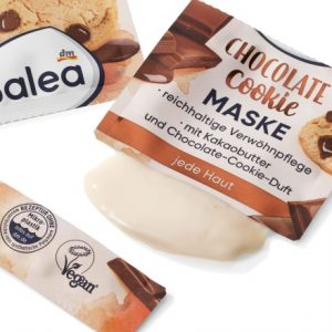 Gesichtsmaske Chocolate Cookie (2×8 ml), 16 ml | Masque Visage Gourmand au Chocolat | Hydratation Intense | Ingrédients Naturels Clés | Balea