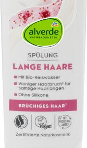 Conditioner Lange Haare, 200 ml | Après-shampoing | Hydratation et Souplesse | Avocat et Aloe Vera | alverde NATURKOSMETIK