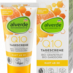 Gesichtscreme Q10, 50 ml | Crème anti-âge | Raffermit et hydrate | Formulée à base de Q10 naturel | alverde NATURKOSMETIK