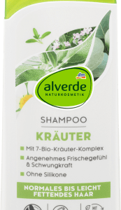 Shampoo Kräuter 7 Bio Kräuter, 200 ml | Shampooing | Hydratation intense | Ingrédients naturels à base de plantes | alverde NATURKOSMETIK.