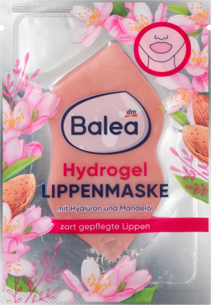 Balea Lippenmaske Hydrogel, 1 St | Soin lèvres hydratant | Huile de jojoba et vitamine E | Balea |