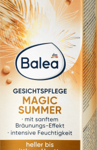 Gesichtscreme Magic Summer, 50 ml | Hydra-Revitalisierende Feuchtigkeitscreme | Mit Kokosöl und Aloe Vera | Balea