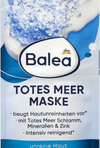 Gesichtsmaske Totes Meer (2x8 ml), 16 ml | Masque Purifiant | Agents dOrigine Naturelle | Balea