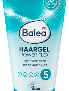Haargel Power Flex, 150 ml | Gel Coiffant | Fixation Extrême | Sans ingrédients nocifs | Balea |