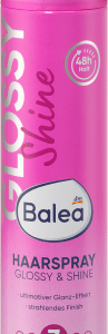 Haarspray Glossy & Shine, 300 ml | Spray Coiffant | Brillance Intense | Huile dArgan | Balea |