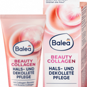 Hals- und Dekolleté Pflege Beauty Collagen, 50 ml | Masque Rajeunissant | Collagène Marin et Acide Hyaluronique | Balea