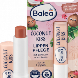 Balea | Lippenpflege Coconut Kiss, 4,8 g | Baume pour les lèvres | Hydratation intense | Huile de coco | Bien-être pour les lèvres