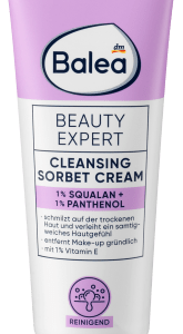 Reinigungscreme Beauty Expert Cleansing Sorbet, 125 ml | Gel nettoyant | Nettoyage en profondeur | Huile de Marula et Extrait de Thé Vert | Balea |