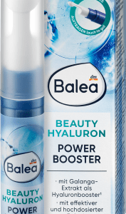 Serum Beauty Hyaluron Power Booster, 10 ml | Soin Réparateur et Hydratant Intense | Acide Hyaluronique et Extraits Végétaux Naturels Clés | Balea