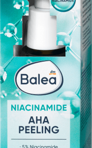 Serum Niacinamide AHA, 30 ml | Sérum Anti-Âge Régénérant | Réduit les Rides et Raffermit la Peau | Ingrédients Naturels Clés | Balea
