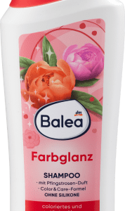 Shampoo Farbglanz, 300 ml | Shampoing | Protège et ravive les cheveux colorés | Huile dargan et extrait de noix de coco | Balea