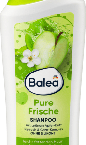 Shampoo Pure Frische, 300 ml | Shampoing | Régule lexcès de sébum | Charbon Actif | Balea