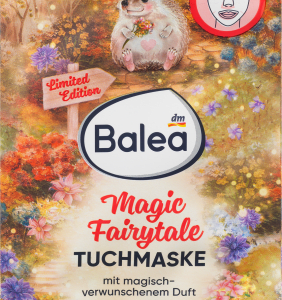 Tuchmaske Magic Fairytale, 1 St | Masque en tissu oxygénant | Éclat et hydratation | Avec ingrédients naturels clés | Balea