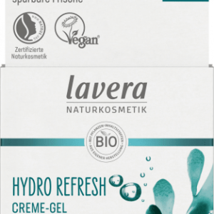 Gesichtscreme Gel Hydro Refresh, 50 ml | Gel Régénérant Hydratant | Aloe Vera & Acide Hyaluronique | lavera