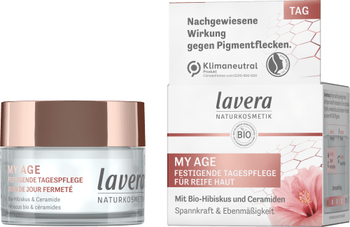 Gesichtscreme My Age, 50 ml | Crème Anti-Âge Profondeur | Extraits Naturels Raffermissants | lavera |