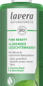 Gesichtswasser Pure Beauty, 200 ml | Eau Micellaire | Purifie la Peau en Profondeur | Aloe Vera & Extrait de Thé Vert | lavera