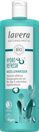 Mizellenwasser Hydro Refresh, 400 ml | Eau micellaire | Nettoie en profondeur | À lextrait daloe vera | lavera