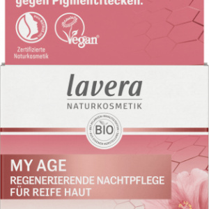 Nachtcreme My Age, 50 ml | Crème Anti-Âge Raffermissante | Rétinol & Coenzyme Q10 | lavera